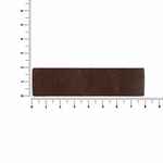 Лейбл кожаный PASEK, коричневый