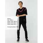 Жилет оверсайз унисекс CORNELL в сумке, черный, размер S/M