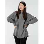 Джемпер оверсайз унисекс GRUNGE в сумке, серый, размер S/M