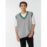 Жилет оверсайз унисекс CORNELL в сумке, светло-серый, размер S/M