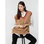 Жилет оверсайз унисекс CORNELL в сумке, бежевый, размер S/M