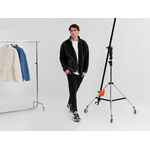 Куртка унисекс OBLAKO, черная, размер ХS/S