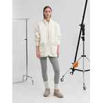 Куртка унисекс OBLAKO, молочно-белая, размер M/L