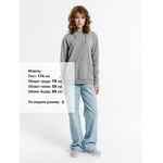 Худи унисекс WESTRAY, серый меланж, размер S