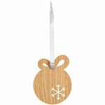 Деревянная подвеска CHRISTMATE, шар