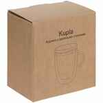 Кружка с двойными стенками KUPLA с бамбуковой крышкой