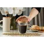 Кружка с двойными стенками KUPLA с бамбуковой крышкой