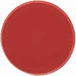 Лейбл из ПВХ с липучкой MENTEQO ROUND, красный