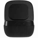 Колонка с беспроводной зарядкой ESCA и подсветкой логотипа, черная