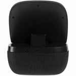 Колонка с беспроводной зарядкой ESCA и подсветкой логотипа, черная