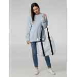 Шопер CLARITY с оранжевым органайзером, прозрачный