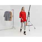 Футболка оверсайз унисекс KOSMOS 2.0, красная, размер M/L