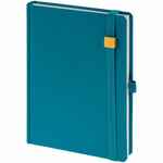 Ежедневник FAVOR GOLD, недатированный, бирюзовый