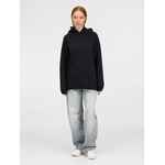 Худи унисекс оверсайз EASY STREET, темно-синее, размер XS/S