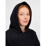 Худи унисекс оверсайз EASY STREET, темно-синее, размер XS/S