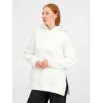 Худи унисекс оверсайз EASY STREET, молочно-белое, размер M/L