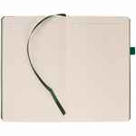 Ежедневник TON BLACK, недатированный, черный с зеленым