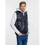 Жилет с подогревом THERMALLI VALMOREL, серый камуфляж, размер S