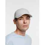 Бейсболка SPIKER, серая с белым