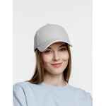 Бейсболка SPIKER, серая с белым