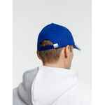 Бейсболка SPIKER, ярко-синяя с белым