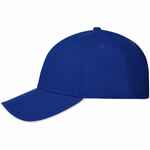 Бейсболка SPIKER, ярко-синяя с белым