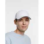 Бейсболка SPIKER, белая с темно-синим