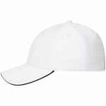 Бейсболка SPIKER, белая с темно-синим