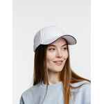 Бейсболка SPIKER, белая с темно-синим