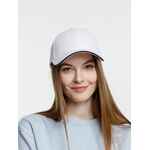 Бейсболка SPIKER, белая с темно-синим