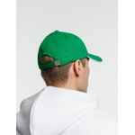 Бейсболка SPIKER, зеленая с белым
