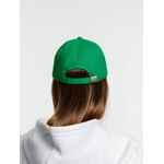 Бейсболка SPIKER, зеленая с белым