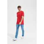 Футболка унисекс TUNER, красная, размер XS