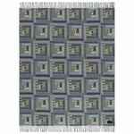 Плед BALTIMORA, синий с серым