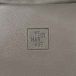 Дорожная косметичка CUBO, серая с логотипом