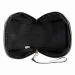 Дорожная косметичка CUBO, серая с логотипом