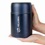 Термос для еды RELAXIKA 700, темно-синий