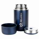 Термос для еды RELAXIKA 1000, темно-синий