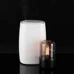 Увлажнитель-ароматизатор с подсветкой MISTFLICKER, черный