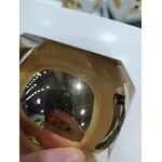 Оформительский шар FINERY, 8 см, глянцевый золотистый