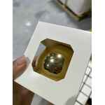 Оформительский шар FINERY, 8 см, глянцевый золотистый