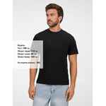 Футболка унисекс LEGEND, черная, размер XXS