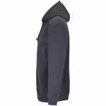 Толстовка унисекс CARTER, черный меланж, размер XXL