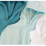 Худи унисекс CONDOR, голубое (морская волна), размер M