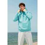 Худи унисекс CONDOR, голубое (морская волна), размер XXL