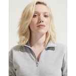 Толстовка унисекс CONRAD, серый меланж, размер XS