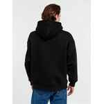 Худи оверсайз унисекс GO EASY, черное, размер S