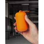 Охлаждающее полотенце NARVIK в силиконовом чехле, оранжевое