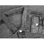 Куртка джинсовая O2, серая, размер M/L