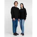 Свитшот оверсайз унисекс TRUE SELF, черный, размер S